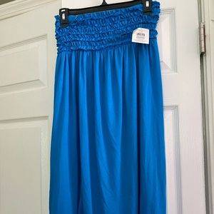 Strapless Ruffle Dress - XL - Never Been Worn